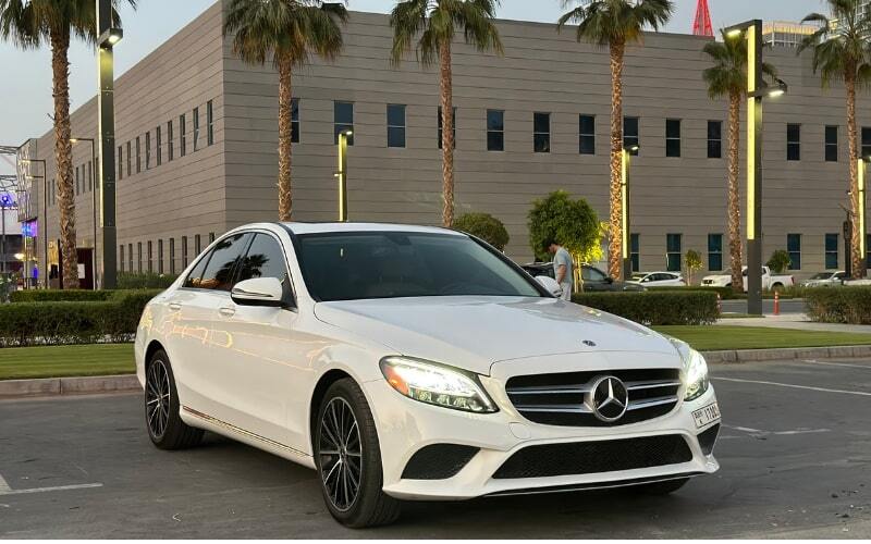 Mercedes C300 2021 Car Rental in Al Karama