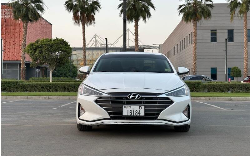 Hyundai Elantra 2019 car rental Dubai