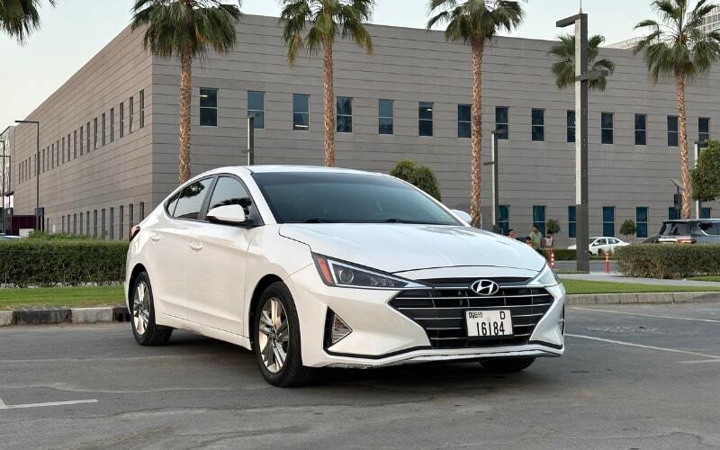 Hyundai Elantra 2019 sedan rental Al Karama