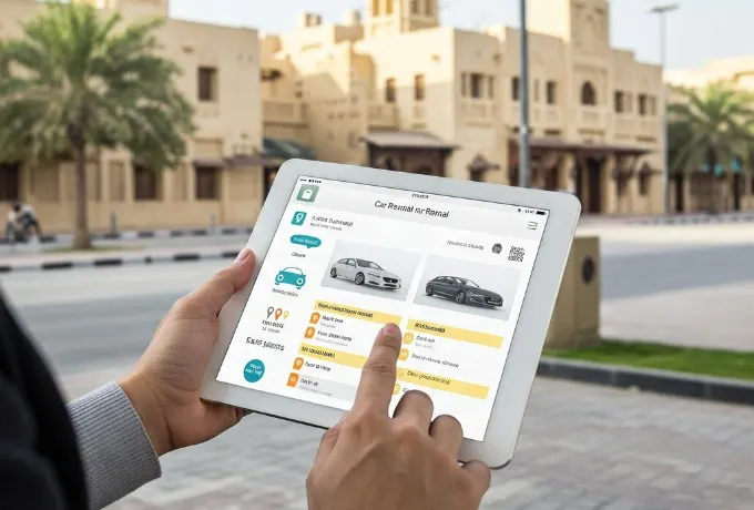 The Role of Technology in Car Rentals in Al Karama