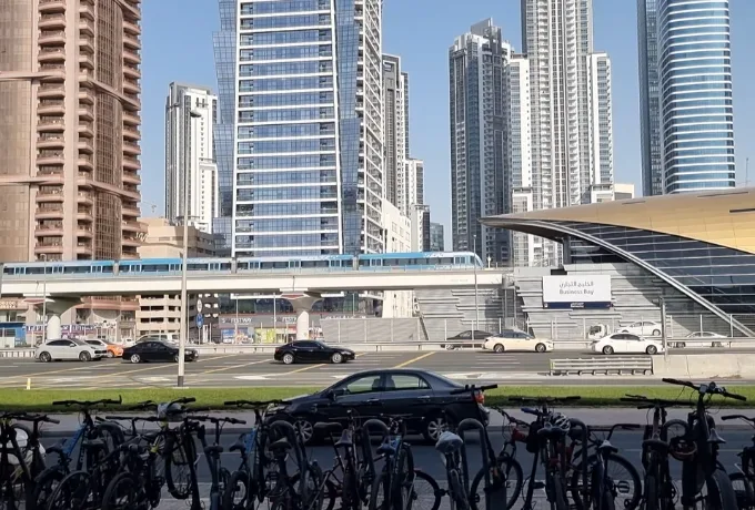 Business Bay Metro Station Dubai