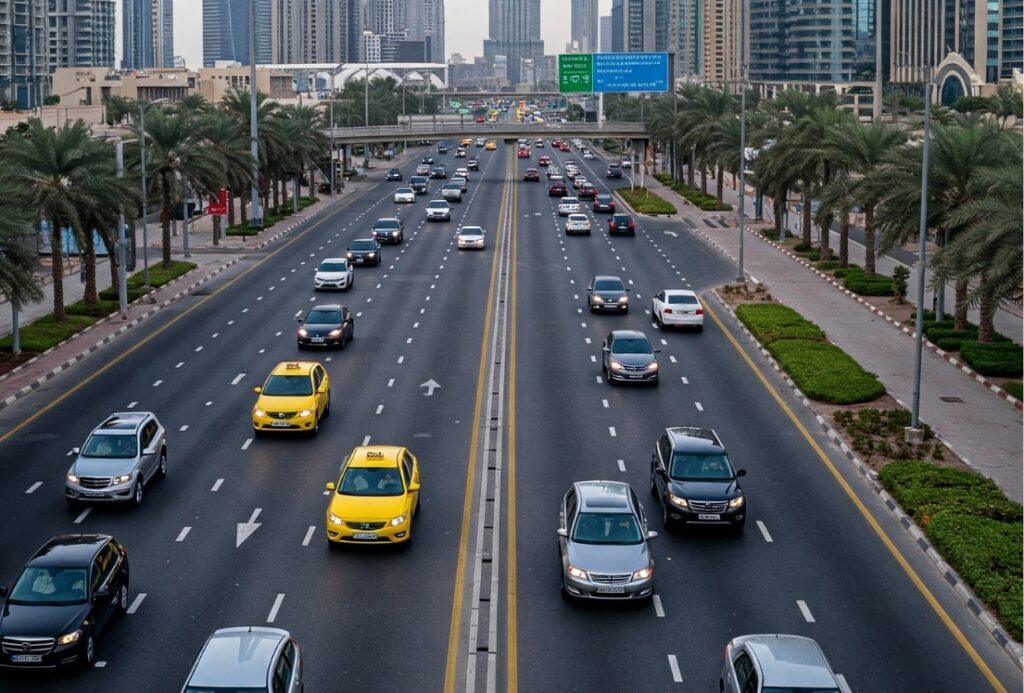 Lane Discipline in the UAE