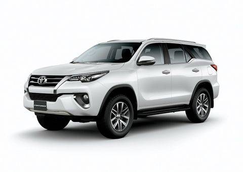 toyota fortuner for rent