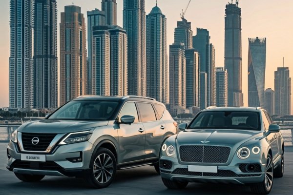 The Battle of Nissan Petrol vs Bentley Bentayga in Dubai