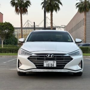Hyundai Elantra 2019 car rental Dubai
