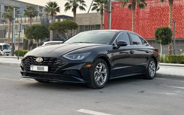 Hyundai Sonata 2022 car hire Al Karama