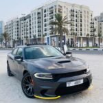 Rent Dodge Charger Blue 2022 in Al Karama