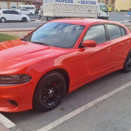 Rent Dodge Charger Red 2020 in Al Karama