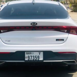 Rent Kia K5 2021 for Dubai Tour