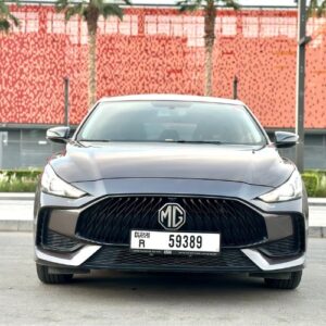 Rent MG GT 2022 in Dubai