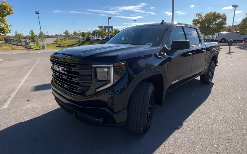 Rent GMC Sierra 2022 in Dubai Marina