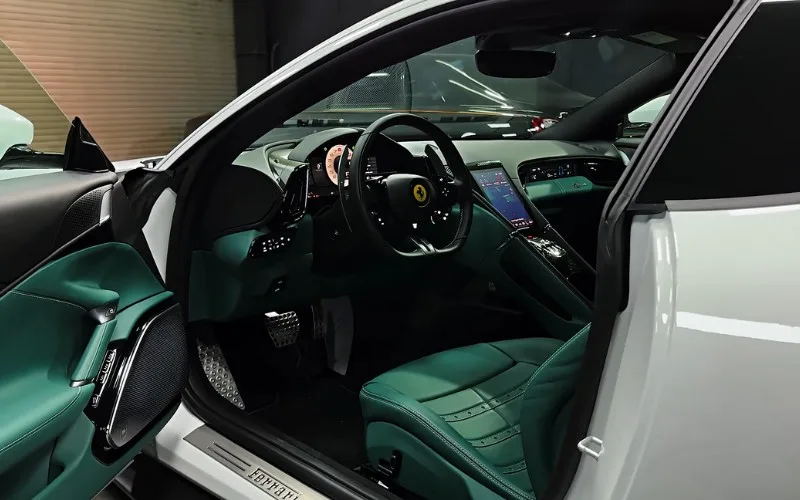 Affordable Ferrari Roma 2024 rent Dubai