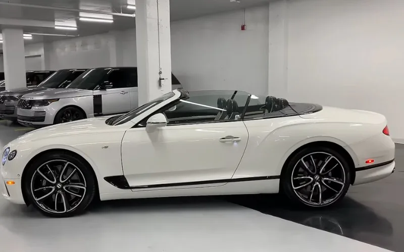 Bentley Continental GTC 2020 hire in Dubai