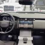 Black Range Rover Velar 2024 SUV rental Dubai
