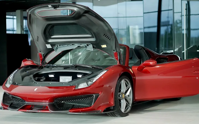 Ferrari 488 Spider 2023 self-drive Dubai