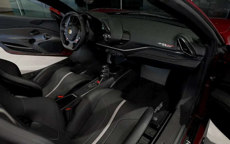 Ferrari 488 Spider convertible rental Dubai