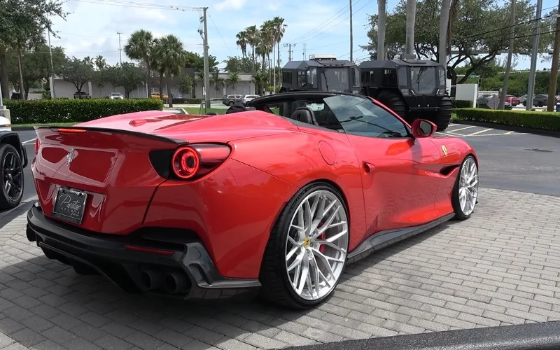 Ferrari Portofino 2023 with driver Dubai