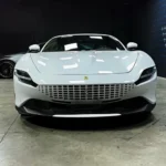 Ferrari Roma 2024 with driver rental Dubai