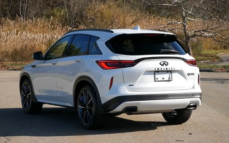 Infiniti QX50 2024 affordable rental Dubai