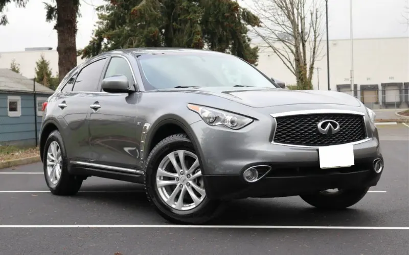 Infiniti QX70 2018 affordable SUV hire