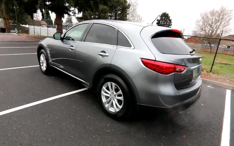 Infiniti QX70 2018 monthly rental Dubai