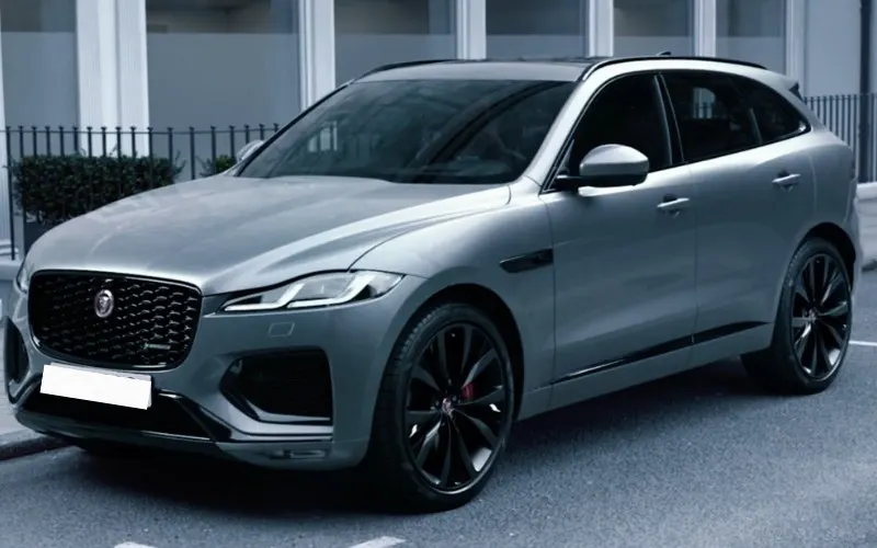 Jaguar F-Pace 2023 with driver