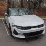 Kia K5 2022 with driver