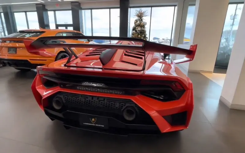 Lamborghini Huracan STO 2022 rental UAE