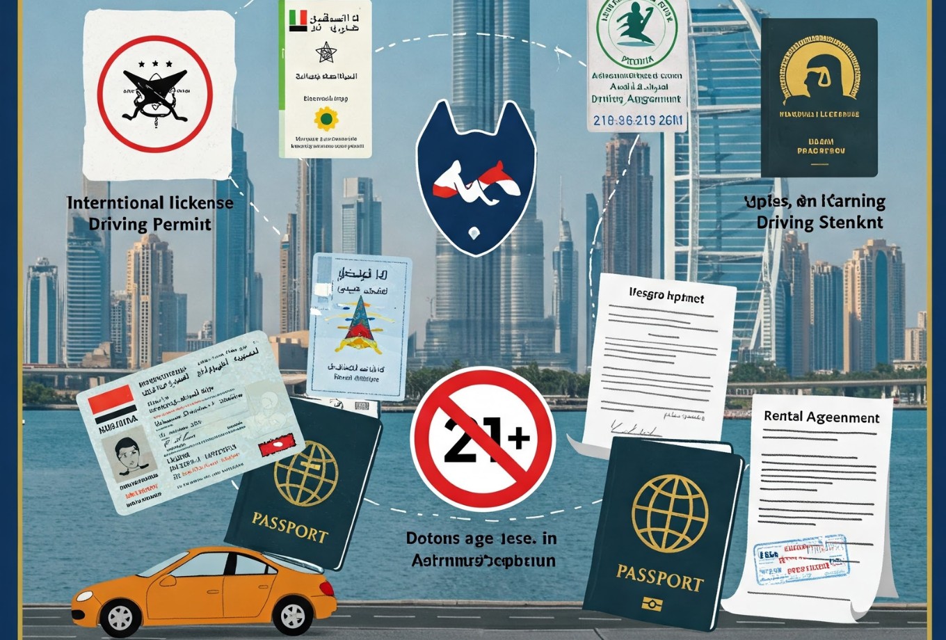 The Legal Requirements for Renting a Car in Dubai