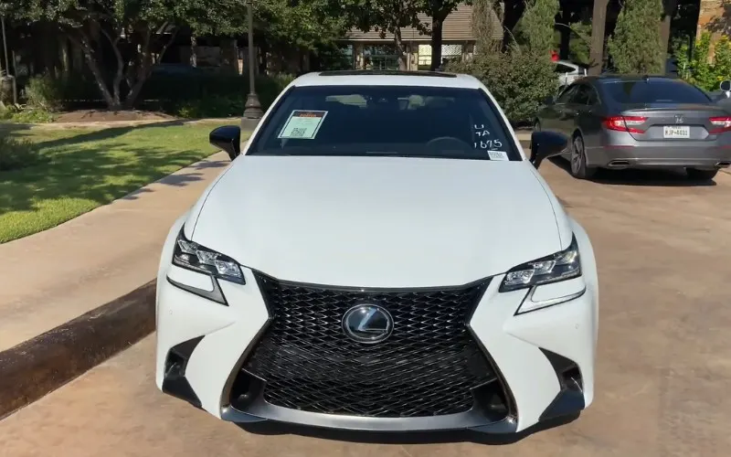 Lexus GS F Sport 2022 self drive Dubai