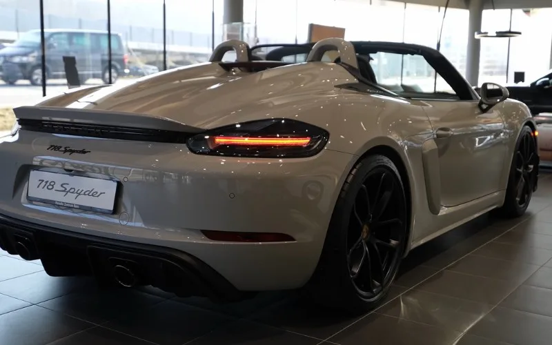 Porsche Boxster 718 2022 self drive Dubai