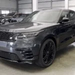 Range Rover Velar 2024 black weekend rental Dubai