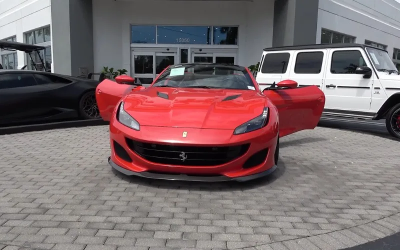 Rent Ferrari Portofino 2023 in Dubai