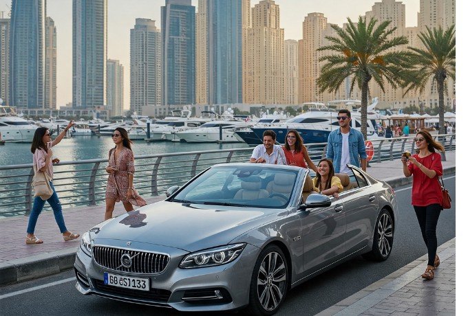 Rent a Car in Dubai and Enjoy a Day at the Dubai Marina