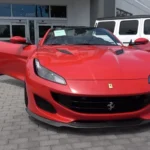 Sports car rental Ferrari Portofino Dubai