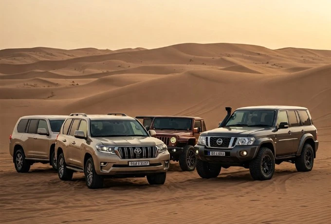 Best Rental Cars for a Dubai Desert Safari Experience