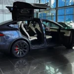 Cheap Tesla Model X Plaid 2023 for rent Dubai