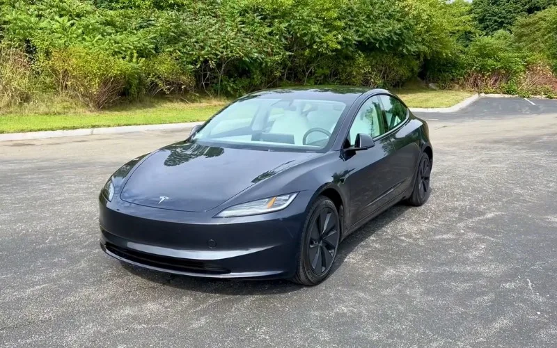 Tesla Model 3 Long Range 2023 hire with driver