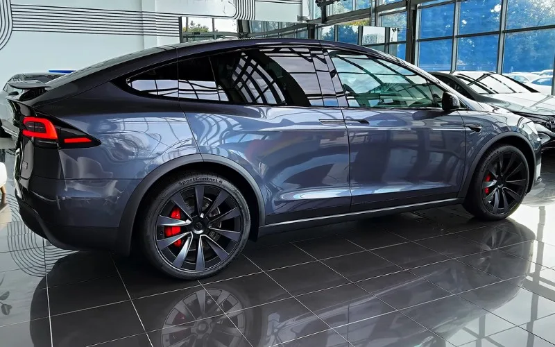 Tesla Model X Plaid 2023 hire with driver