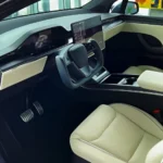 Tesla Model X Plaid 2023 rent a car UAE