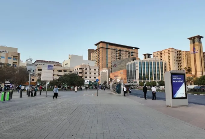 Business Bay Metro Station Dubai