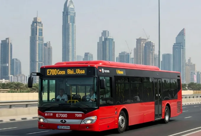 E700 Bus Route : Dubai to Fujairah Bus Timings
