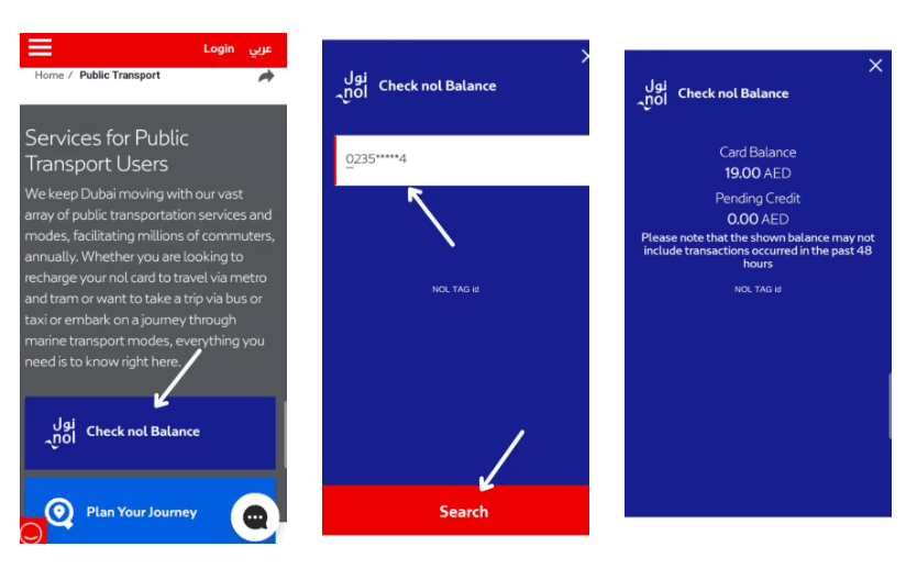 NOL Card Balance Check – RTA NOL Card 3 Nol Card Balance app