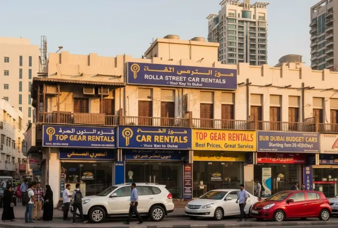 Rent a Car in Rolla Street, Bur Dubai