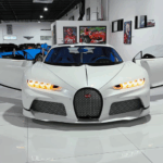 Renting Buggati Chiron in Dubai