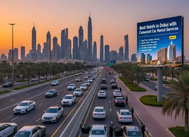 Best Hotels in Dubai with Convenient Car Rental Services
