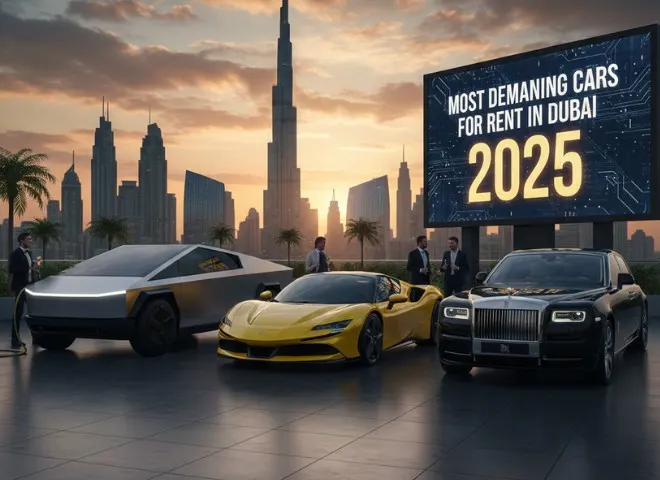 Most Demanding Cars for Rent in Dubai in 2025