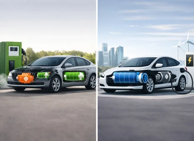 Hybrid vs electric vehicle comparison