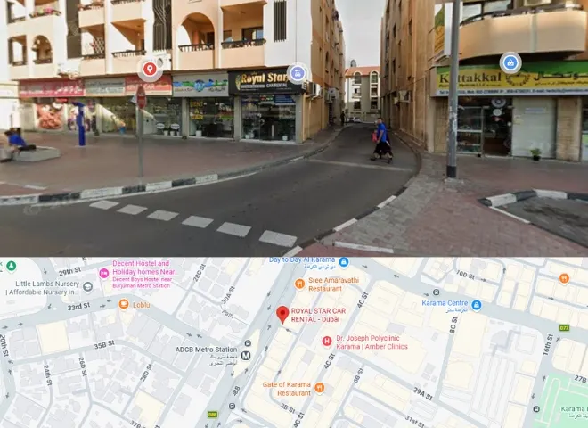 How to Reach the Royal Star Car Rental Office in Al Karama