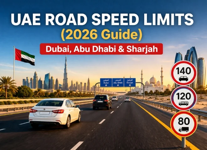 UAE Road Speed Limits (2026 Guide) Dubai, Abu Dhabi & Sharjah